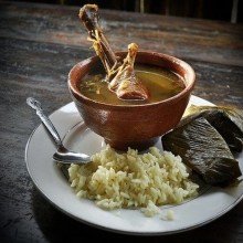 Традиционный суп майя Kak’ik